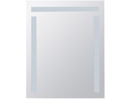 Zrcadlo s LED osvětlením bočním a horním, 600 x 800 mm, dotykový senzor