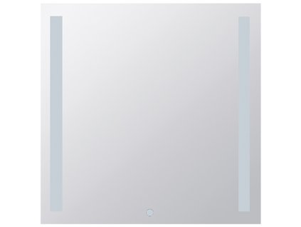 Zrcadlo s LED bočním osvětlením 800 × 800 mm, dotykový senzor