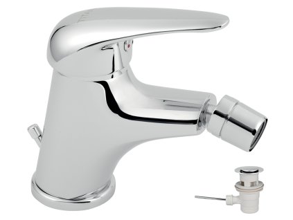 Bidetová baterie s výpustí Titania Hit chrom