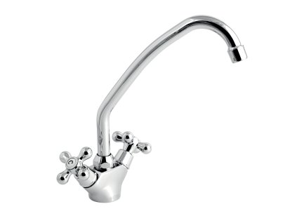 Dřezová baterie Retro II chrom