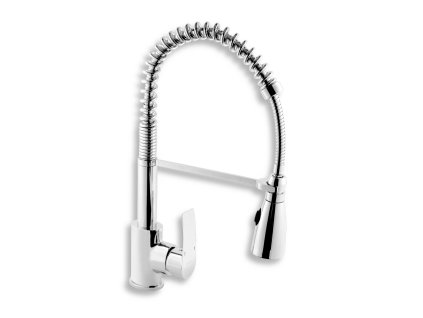 Dřezová baterie se sprškou Nobless Heda chrom