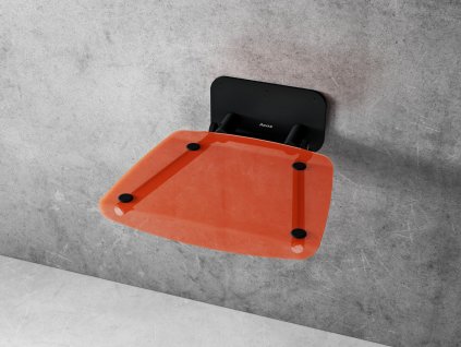 Sedátko Ovo B II, orange/černá