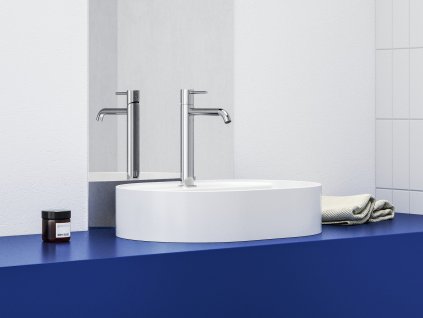 ES 014.01CR Umyvadlová stojánková baterie BeCool 250 mm bez výpusti, Chrome