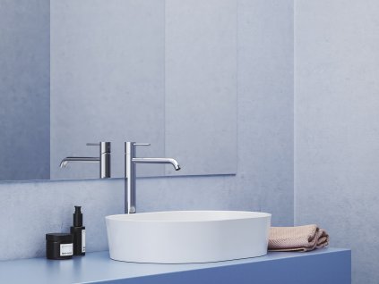 ES 015.01CR Umyvadlová stojánková baterie BeCool 340 mm bez výpusti, Chrome