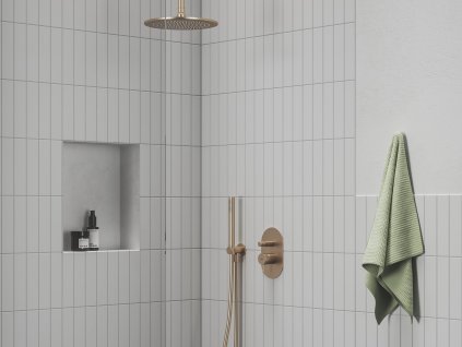 ES 061.60RGB.O2 Podomítková baterie 2-cestná s tělesem, Rose Gold Brushed
