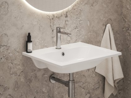 EL 012.00CR Umyvadlová stojánková baterie 170 mm bez výpusti, Chrome