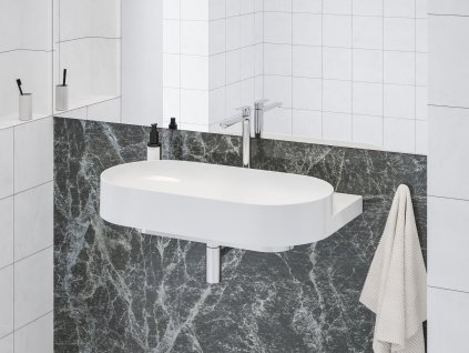 EL 015.01CR Umyvadlová stojánková baterie BeCool 335 mm bez výpusti, Chrome