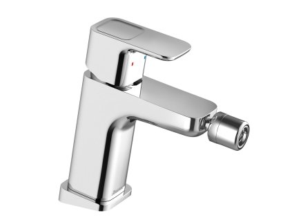 TD 055.00CR Bidetová stojánková baterie 145 mm s výpustí, chrom