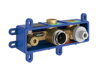 RB 07D.50 Základní těleso pro podomítkové baterie, R-box Horizontal
