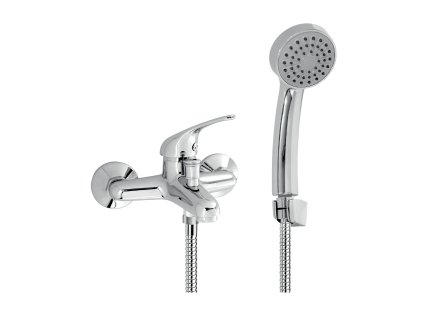 Koupelnová sada vanová Titania Iris, chrom