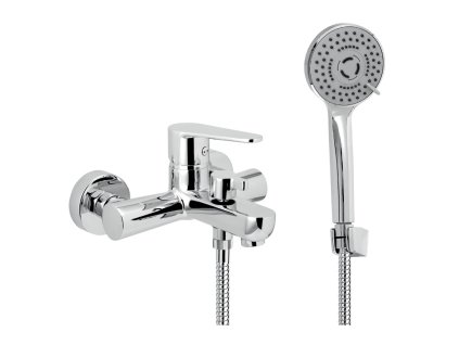 Koupelnová sada vanová Titania Fresh, chrom