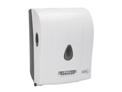 Zásobník papírových ručníků „Autocut“, 410 mm, plast, bílý