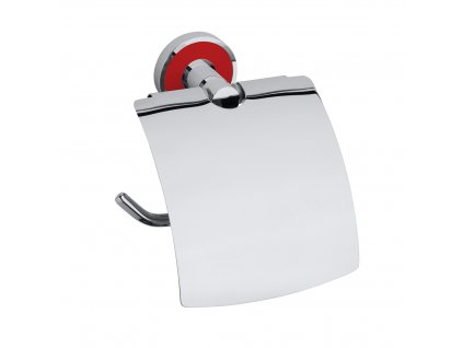 TREND-I: Držák toaletního papíru s krytem, červená
