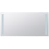 Zrcadlo s LED bočním osvětlením 1200 × 600 mm, dotykový senzor