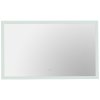 Zrcadlo s LED osvětlením 1000 x 600 mm, dotykový senzor