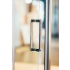 Lansanit Sprchový kout Brix 1100x800, chrom/čiré sklo, levé provedení