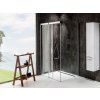 MSDPS 100x80 L, satin+transparent