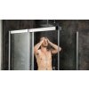 MSDPS 100x80 L, satin+transparent