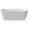 Vana Solo 178x80, volně stojící, bílá, krytka přepadu a odtoku bílá