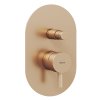 ES 061.60RGB.O2 Podomítková baterie 2-cestná s tělesem, Rose Gold Brushed