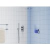 ES 063.00CR.O2.RB07C Termostatická podomítková baterie 2-cestná bez tělesa, Chrome