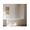ES 068.10WV.O3.RB07F Podomítková baterie 3-cestná bez tělesa, White Velvet
