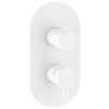 ES 068.10WV.O3.RB07F Podomítková baterie 3-cestná bez tělesa, White Velvet