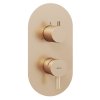 ES 068.60RGB.O3.RB07F Podomítková baterie 3-cestná bez tělesa, Rose Gold Brushed