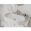 EL 014.61RGB Umyvadlová stojánková baterie BeCool 220 mm bez výpusti, Rose Gold Brushed