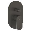EL 061.20GB.O2 Podomítková baterie 2-cestná s tělesem, Graphite Brushed