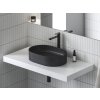 CR II 015.21BL Umyvadlová stojánková baterie BeCool 300 mm bez výpusti, černá