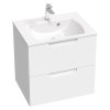 Umyvadlo Classic Slim 60, s otvorem pro baterii, s přepadem
