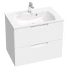 Umyvadlo Classic Slim 70, s otvorem pro baterii, s přepadem
