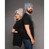 Mírová zimní čepice | beanie | unisex – béžová