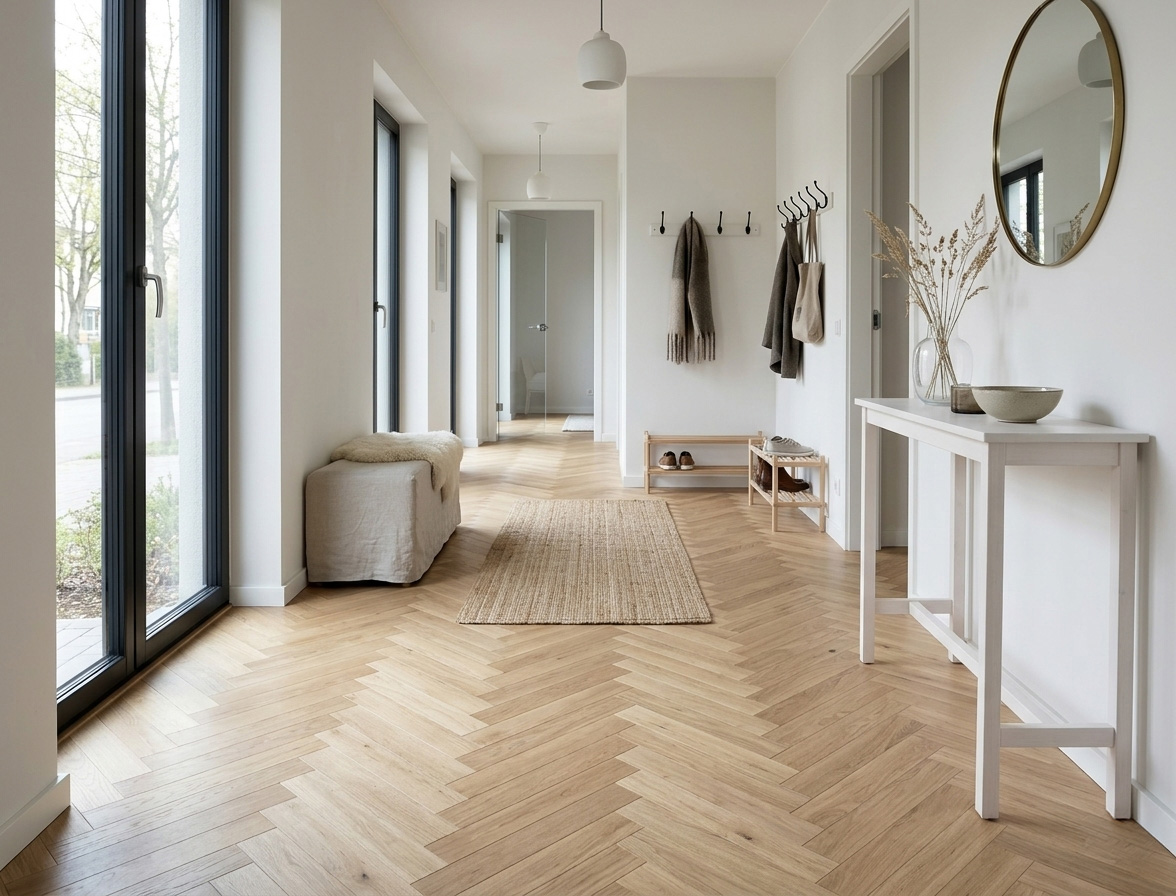 Rigidná vinylová podlaha Nemo Floor rybia kosť (Herringbone): Ako rozumieť technickým parametrom a vyvarovať sa chýb pri pokládke