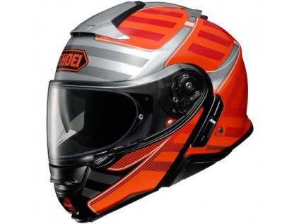 shoei neotec ii splicer tc 8 flip up helmet l