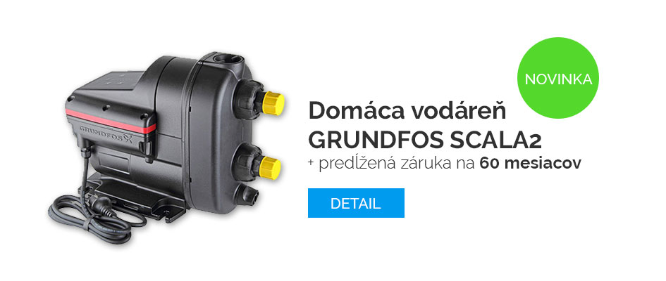 Domáca vodáreň GRUNDFOS SCALA2