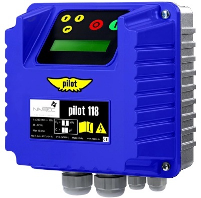 Kompletná mot.ochrana a ovládanie čerpadiel PILOT 325, 3x400V, max.25A.