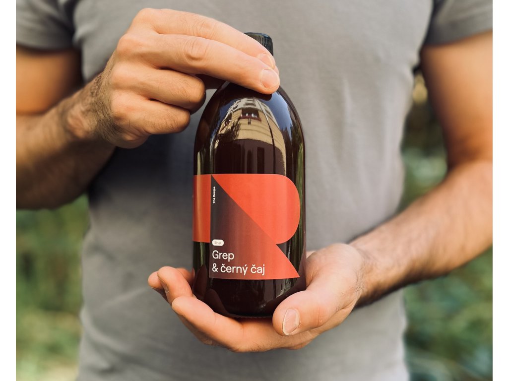 Sirup Grep a černý čaj 0,54 l, The Recipe