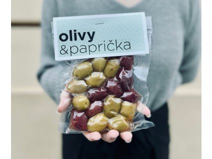 Řecké olivy mix 150 g