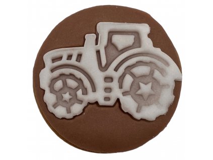 Traktor bílý 20g