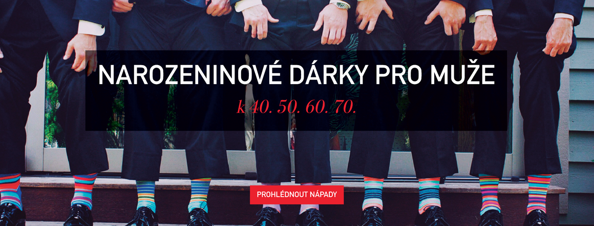 Dárky k padesátinám, šedesátinám, sedmdesátinám