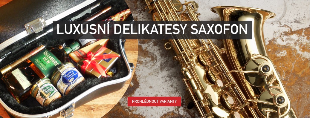 Delikatesy v saxofonovém pouzdře Inkognito