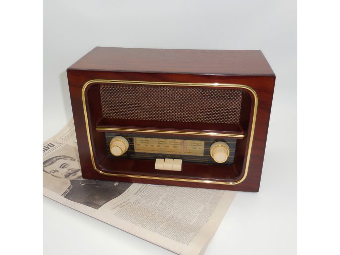 retro bluetooth rádio