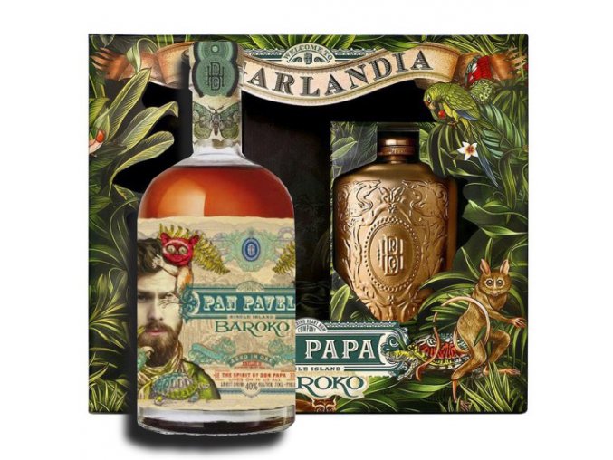 Don Papa s vlastní etiketou v dárkovém balení