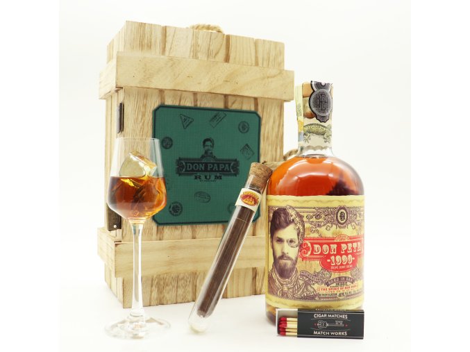 Don Papa s vlastní etiketou v dárkové sadě