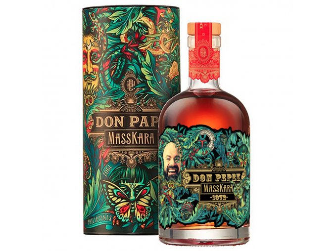 Don Papa s vlastní etiketou v tubusu