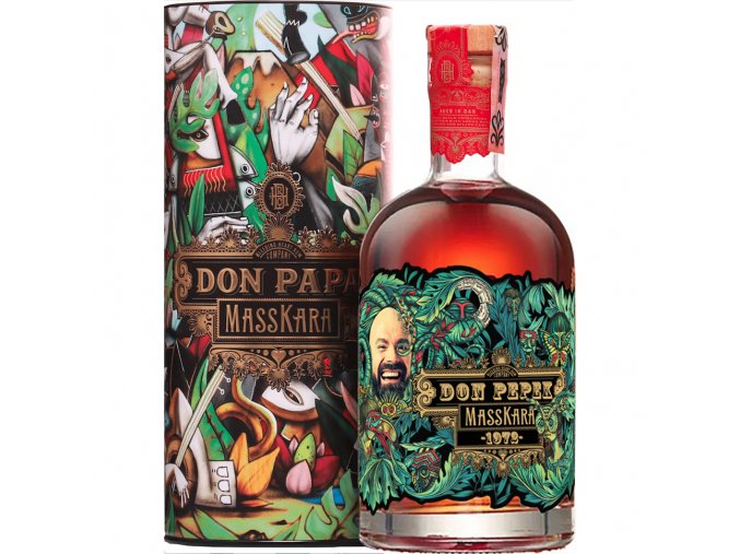 Don Papa s vlastní etiketou v tubusu