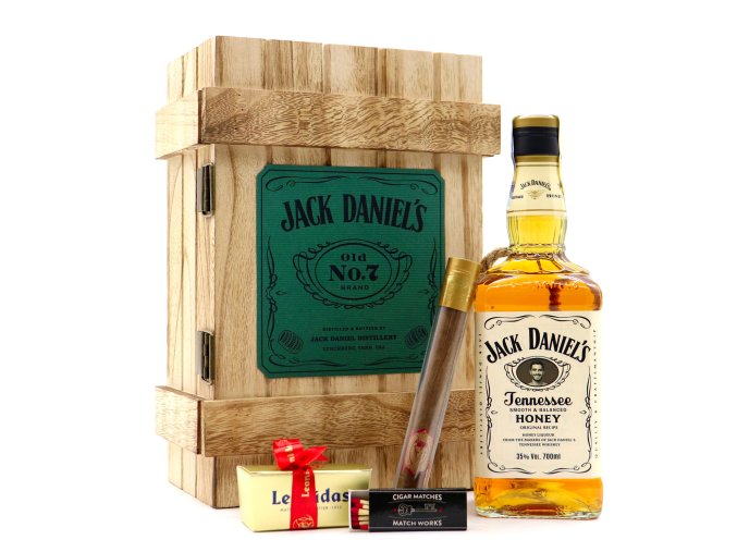 jack daniels v dárkové sadě