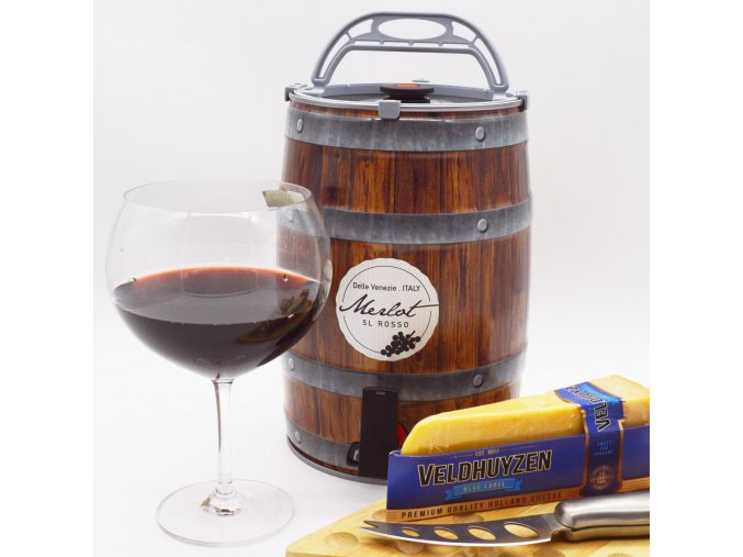 sud s vínem merlot